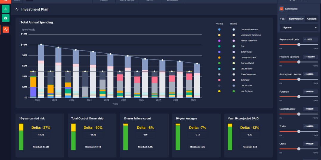 Screenshot of the ENGIN software platform.